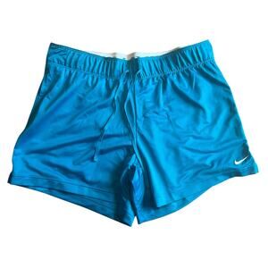 NWT! Nike Women's Dri-Fit Attack Training Shorts Blue Size Medium